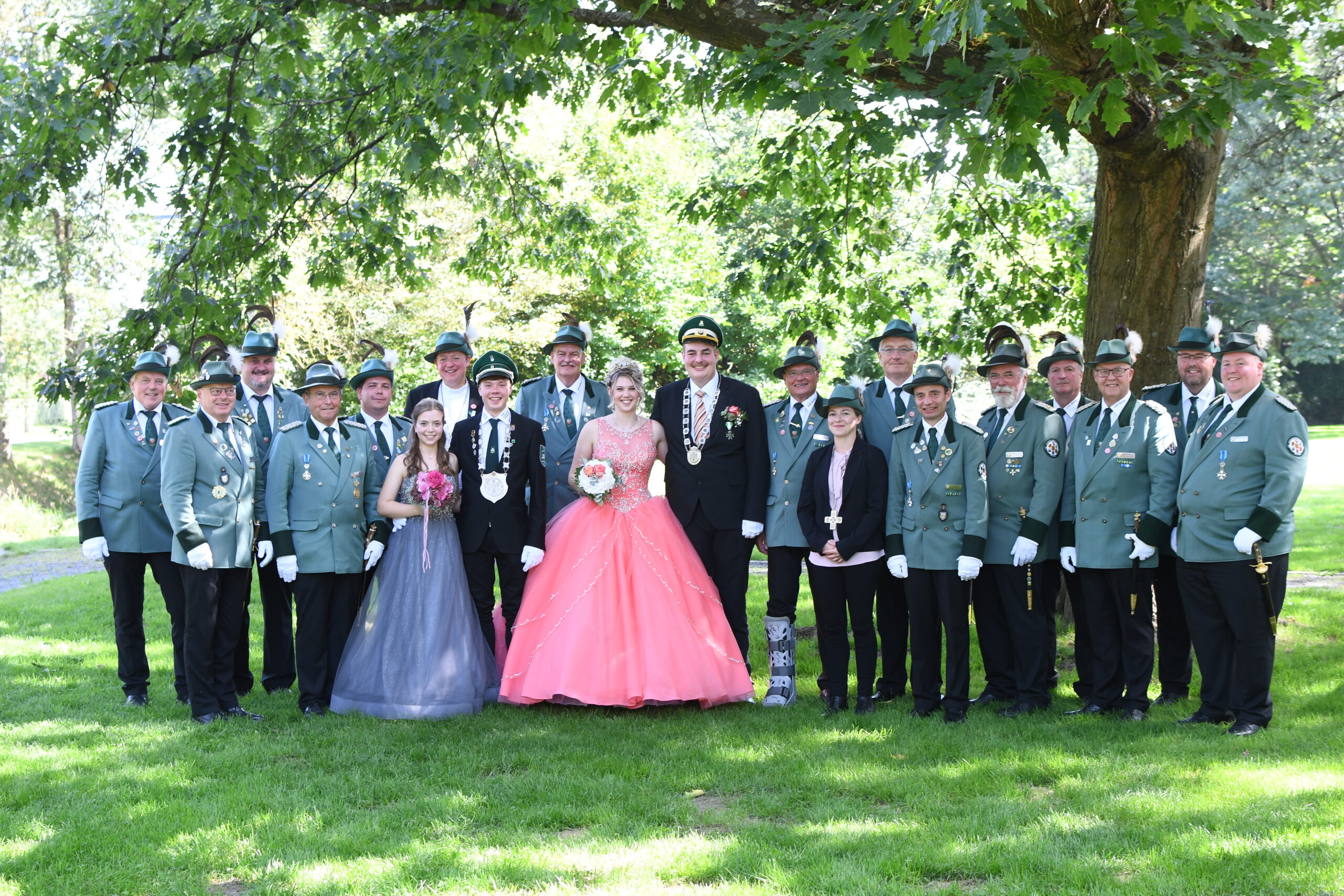 Kreisvorstand beim Kreisschützenfes Olsberg 2023